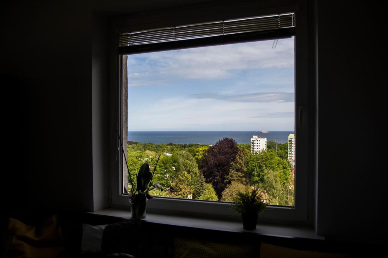 Appartamento Apartament Widokowo Sopot Esterno foto