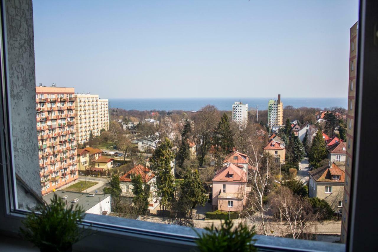 Appartamento Apartament Widokowo Sopot Esterno foto